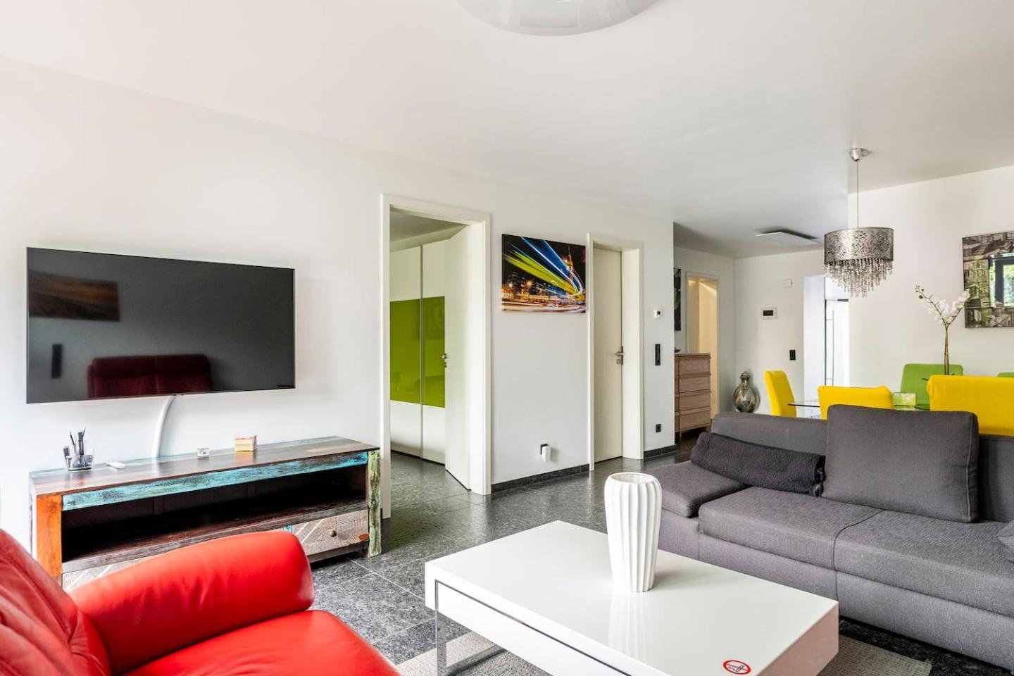 Wunderschoene Terrassenwohnung Mit Blick Ins Gruene! メーアブッシュ エクステリア 写真